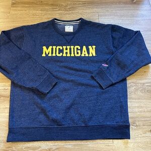 Women's The League Michigan Wolverines SWEATSHIRT PULLOVER Sweatshirts 2XL XXL